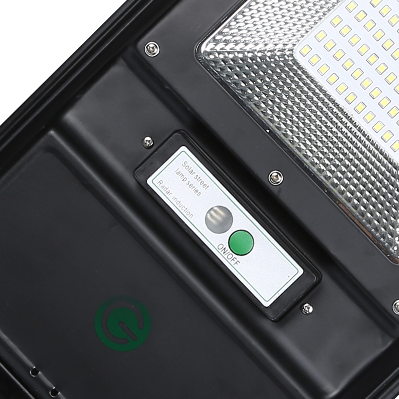 Ensunlight Sensor de movimiento de buena calidad al aire libre Ip65 impermeable Smd 60 80 vatios todo en uno Luz de calle solar LED